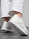 Кросівки шкіряні білого кольору на шнурівці  | 6835399 | фото 3