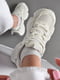 Кросівки білого кольору на шнурівці  | 6835401 | фото 2