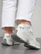 Кросівки білого кольору на шнурівці  | 6835401 | фото 3