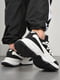 Кросівки чорно-білого кольору на шнурівці  | 6835404 | фото 3