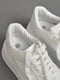 Кросівки білого кольору на шнурівці  | 6835408 | фото 4