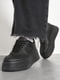 Кросівки чорного кольору на шнурівці | 6835410 | фото 2