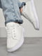 Кросівки білого кольору на шнурівці | 6835413 | фото 2