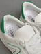 Кросівки білі на шнурівці з перфорацією  | 6835415 | фото 4
