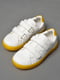 Кросівки жовто-білого кольору з липучками  | 6835671 | фото 2