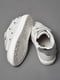Кросівки білого кольору з липучками | 6835672 | фото 3