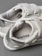 Кросівки білого кольору з липучками | 6835672 | фото 4