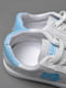 Кросівки білі з принтом на шнурівці  | 6835679 | фото 5
