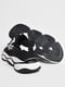 Кросівки чорно-білого кольору на шнурівці  | 6835702 | фото 3