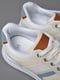 Кросівки молочного кольору на шнурівці  | 6835706 | фото 5
