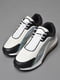 Кросівки білого кольору на шнурівці | 6835709 | фото 2
