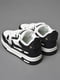 Кросівки чорно-білого кольору на шнурівці  | 6835714 | фото 3