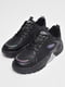 Кросівки чорного кольору на шнурівці | 6835720 | фото 2
