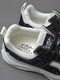 Кросівки чорно-білого кольору на шнурівці  | 6835724 | фото 5