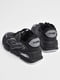 Кросівки чорного кольору на шнурівці  | 6835725 | фото 3