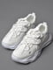 Кросівки білого кольору на шнурівці | 6835729 | фото 2