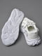 Кросівки білого кольору на шнурівці | 6835729 | фото 4