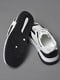 Кросівки чорно-білого кольору на шнурівці  | 6835732 | фото 4
