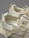 Кросівки бежевого кольору на шнурівці  | 6835734 | фото 5