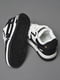 Кросівки чорно-білого кольору на шнурівці  | 6835736 | фото 4