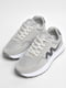 Кросівки сірого кольору на шнурівці | 6835757 | фото 2