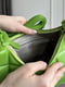 Стьобана зелена сумка із екошкіри | 6835908 | фото 3