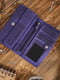 Темно-синій шкіряний гаманець | 6838109 | фото 7