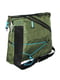 Зеленая нейлоновая сумка на плечо | 6838154 | фото 3