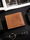Світло-коричневий шкіряний гаманець | 6838201 | фото 8