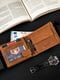Світло-коричневий шкіряний гаманець | 6838210 | фото 2