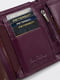 Фіолетовий шкіряний гаманець | 6838241 | фото 7