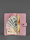 Шкіряний гаманець рожевого кольору | 6838304 | фото 2