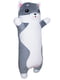М'яка іграшка-обіймашка "Кіт Мурчик" сірий (100 см) | 6834637 | фото 2