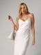 Атласна сукня максі в білизняному стилі | 6838582 | фото 3