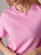 Базовая однотонная розовая футболка | 6838596 | фото 4