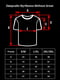Чорна футболка  Оверсайз з принтом | 6839410 | фото 5