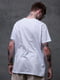 Біла футболка  Оверсайз з принтом | 6839411 | фото 3
