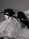 Сонцезахисні окуляри Aviator Black | 6839432 | фото 4