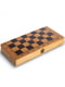 Набір 3 в 1 шахи, шашки, нарди з бамбука з дошкою (34 х 34 см) | 6838657 | фото 4