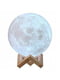 Світильник у вигляді місяця 3D біла 15 см | 6839027 | фото 3