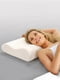 Ортопедична подушка Comfort Memory Pillow, подушка з пам'яттю (30х50 см) | 6839245 | фото 3