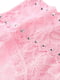 Мереживні рожеві труси-сліпи | 6839818 | фото 4