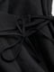 Черное платье А-силуэта “на запах” | 6840368 | фото 3
