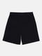 Хлопковые пижамные шорты черного цвета | 6840381 | фото 3
