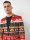 Різнокольоровий піджак з новорічним принтом | 6844316 | фото 4