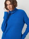Синій светр вільного крою | 6844330 | фото 4