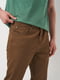 Темно-коричневые брюки кэжуал с карманами | 6844358 | фото 4