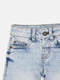 Джинсові шорти блакитні з кишенями | 6844391 | фото 3
