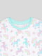 Хлопковая пижама: футболка и шорты | 6844421 | фото 3