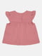 Темно-рожева бавовняна сукня з рюшами | 6844437 | фото 2